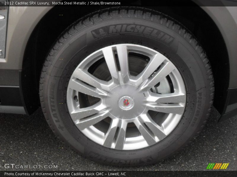 Mocha Steel Metallic / Shale/Brownstone 2012 Cadillac SRX Luxury