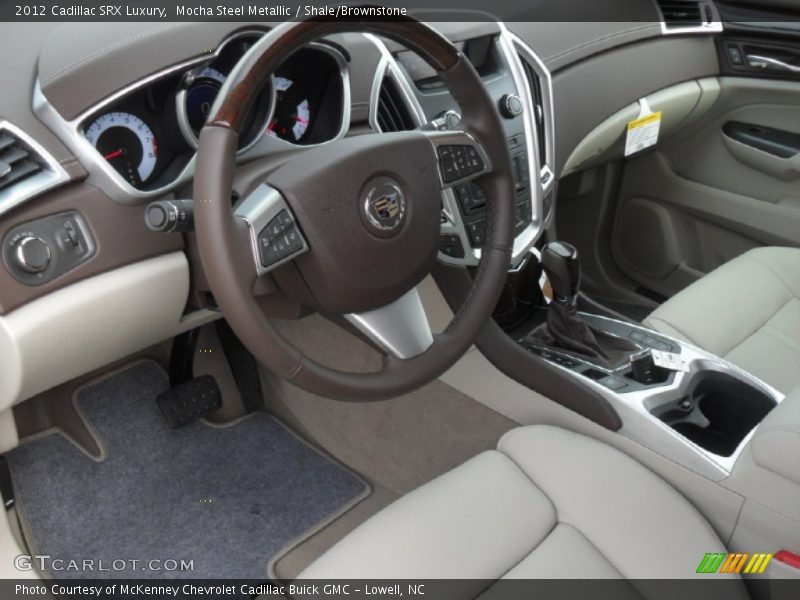 Mocha Steel Metallic / Shale/Brownstone 2012 Cadillac SRX Luxury