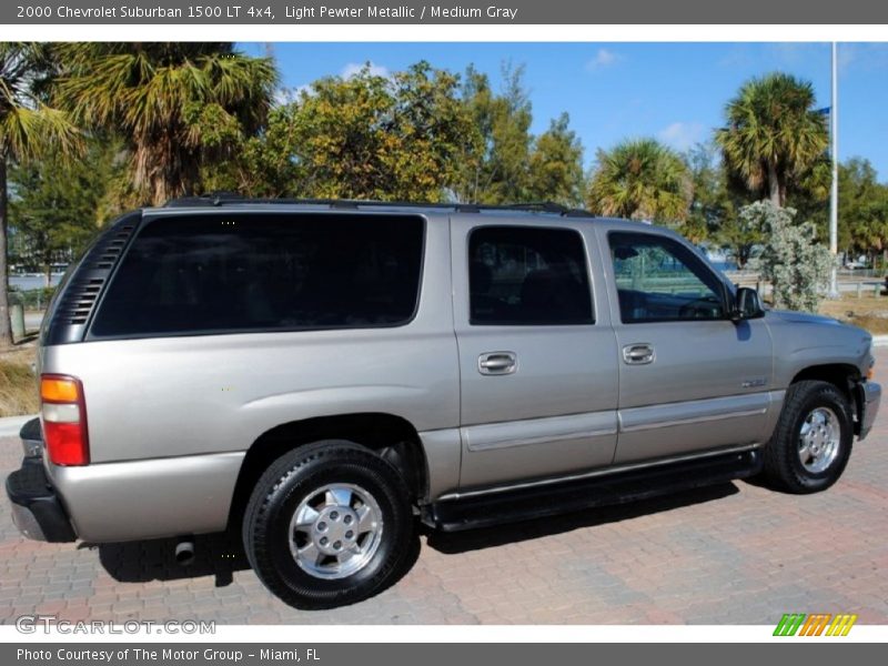  2000 Suburban 1500 LT 4x4 Light Pewter Metallic