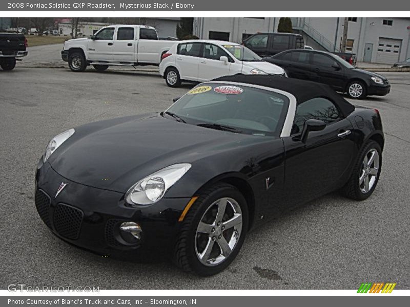 Mysterious Black / Ebony 2008 Pontiac Solstice GXP Roadster