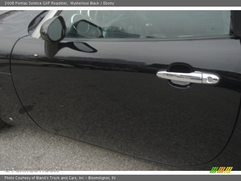 Mysterious Black / Ebony 2008 Pontiac Solstice GXP Roadster