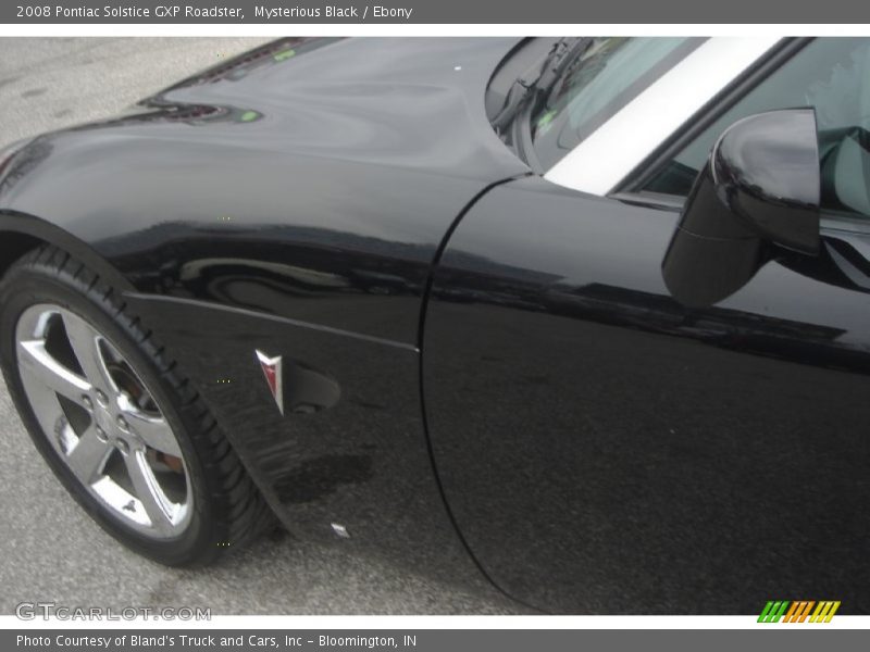 Mysterious Black / Ebony 2008 Pontiac Solstice GXP Roadster