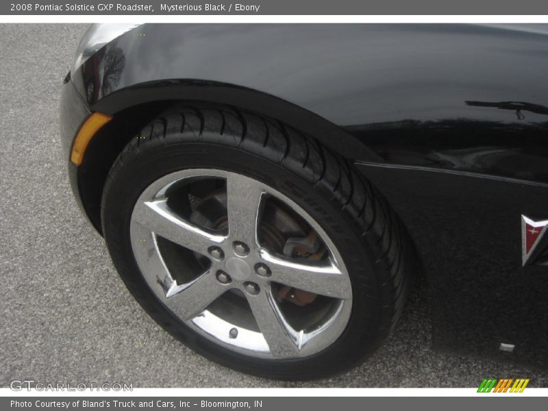 Mysterious Black / Ebony 2008 Pontiac Solstice GXP Roadster
