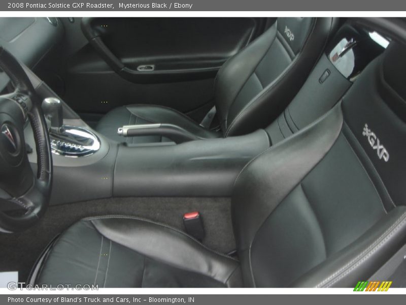 Mysterious Black / Ebony 2008 Pontiac Solstice GXP Roadster