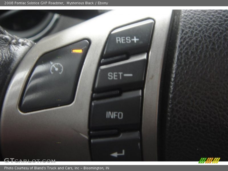Mysterious Black / Ebony 2008 Pontiac Solstice GXP Roadster