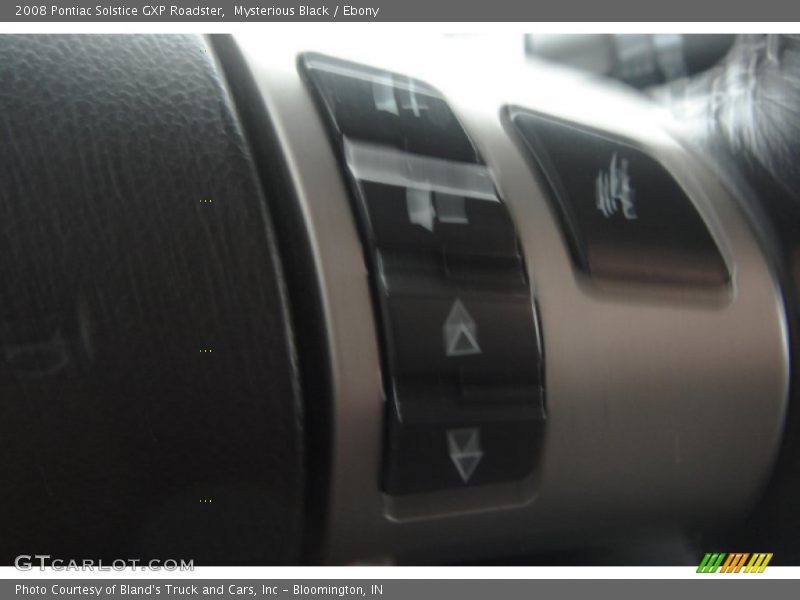 Mysterious Black / Ebony 2008 Pontiac Solstice GXP Roadster