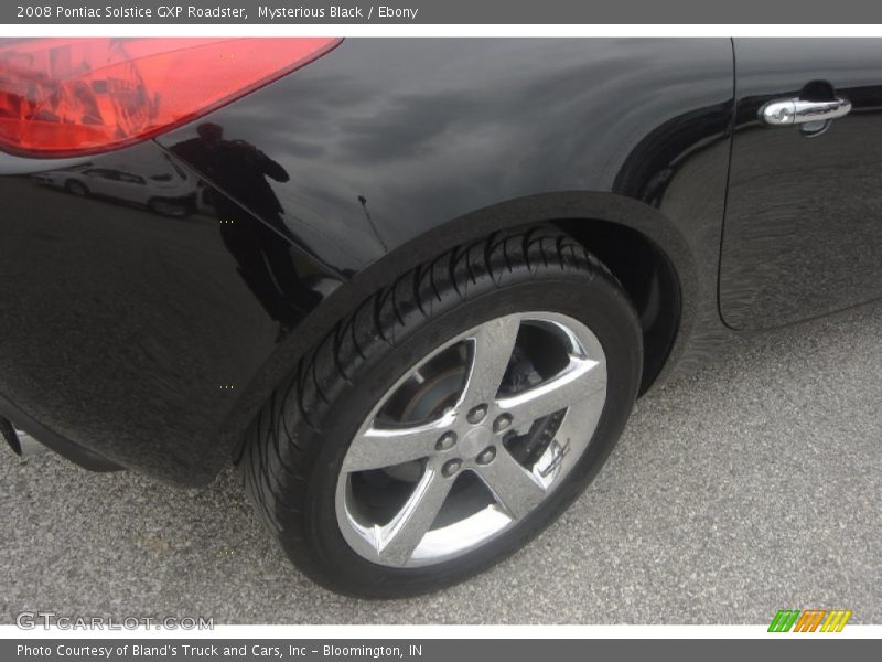 Mysterious Black / Ebony 2008 Pontiac Solstice GXP Roadster