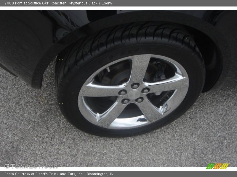 Mysterious Black / Ebony 2008 Pontiac Solstice GXP Roadster