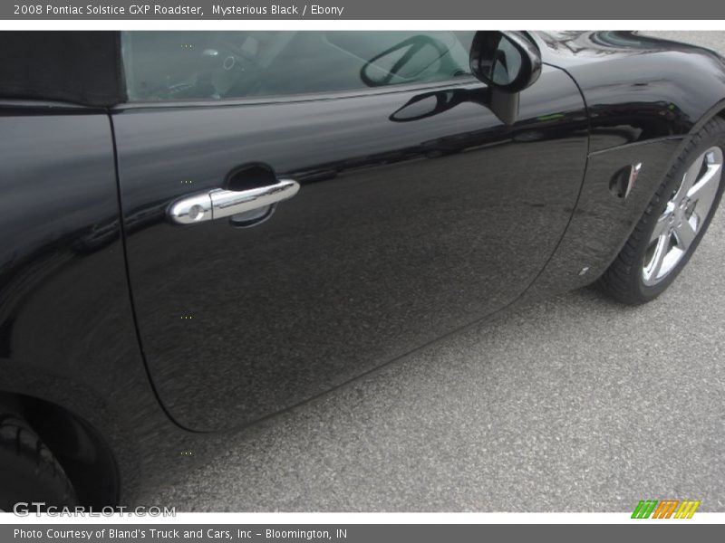 Mysterious Black / Ebony 2008 Pontiac Solstice GXP Roadster