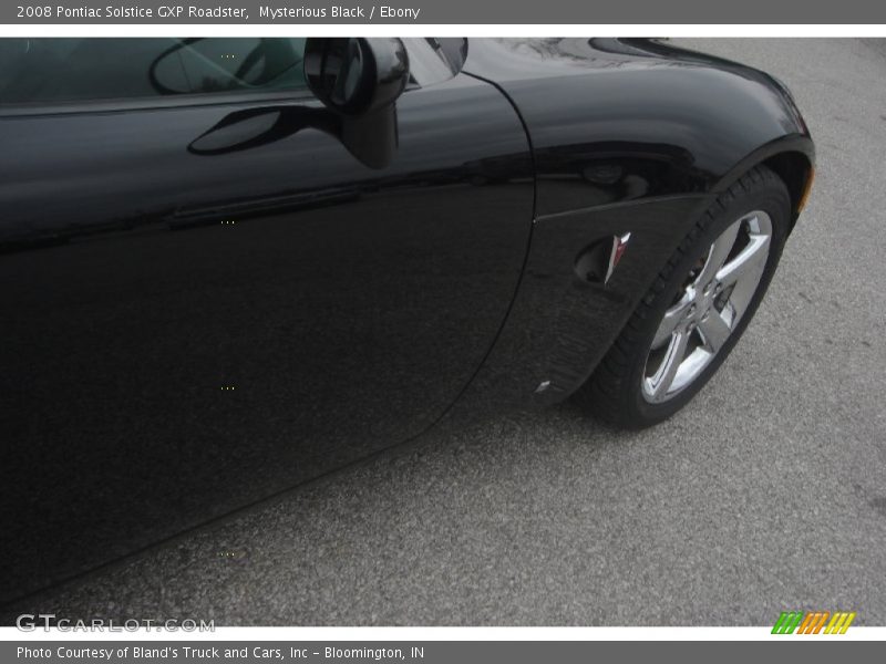 Mysterious Black / Ebony 2008 Pontiac Solstice GXP Roadster