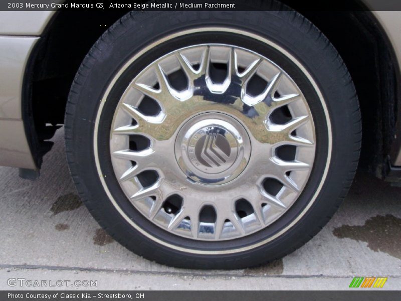 Arizona Beige Metallic / Medium Parchment 2003 Mercury Grand Marquis GS