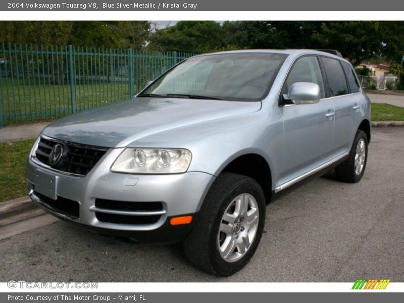 Blue Silver Metallic / Kristal Gray 2004 Volkswagen Touareg V8