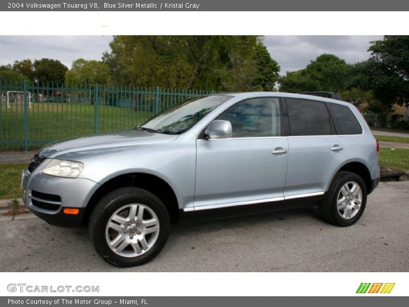 Blue Silver Metallic / Kristal Gray 2004 Volkswagen Touareg V8