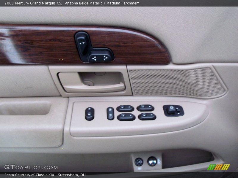Controls of 2003 Grand Marquis GS