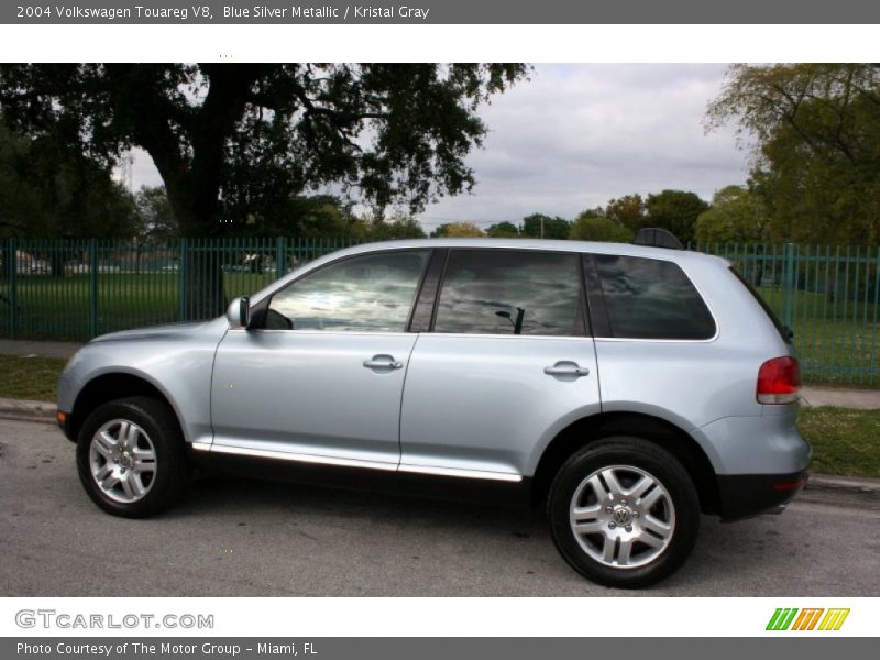 Blue Silver Metallic / Kristal Gray 2004 Volkswagen Touareg V8