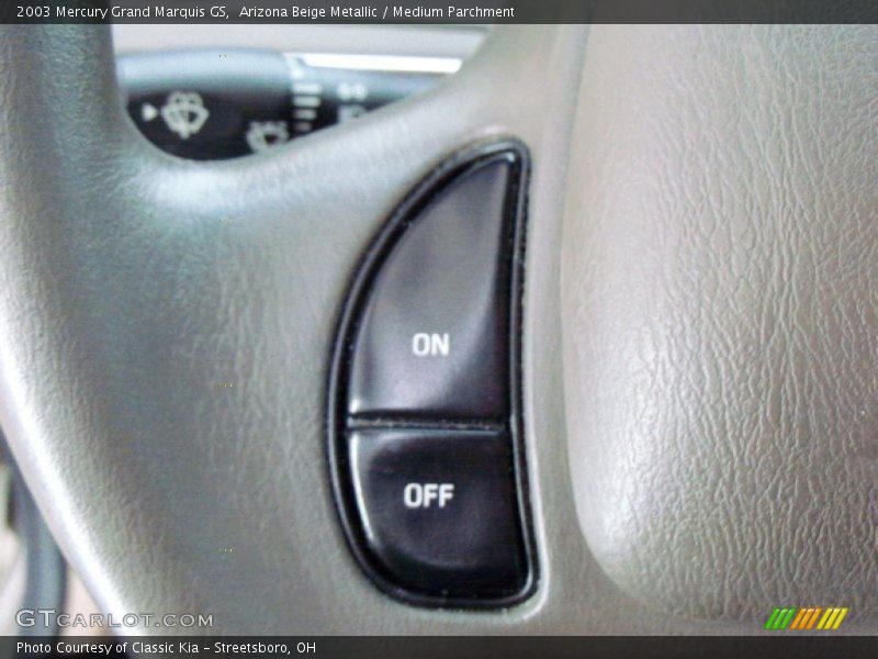 Arizona Beige Metallic / Medium Parchment 2003 Mercury Grand Marquis GS