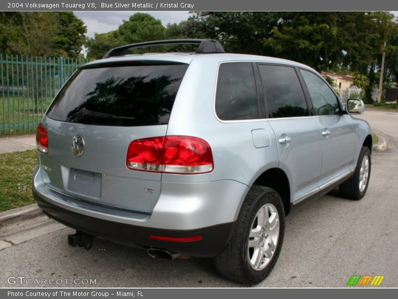 Blue Silver Metallic / Kristal Gray 2004 Volkswagen Touareg V8