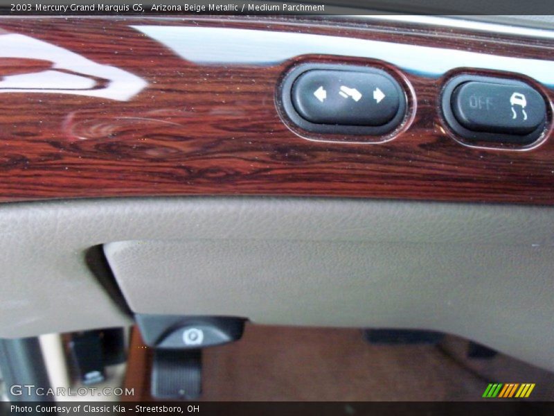 Arizona Beige Metallic / Medium Parchment 2003 Mercury Grand Marquis GS