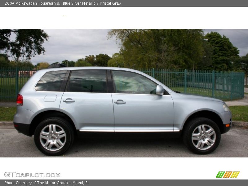 Blue Silver Metallic / Kristal Gray 2004 Volkswagen Touareg V8