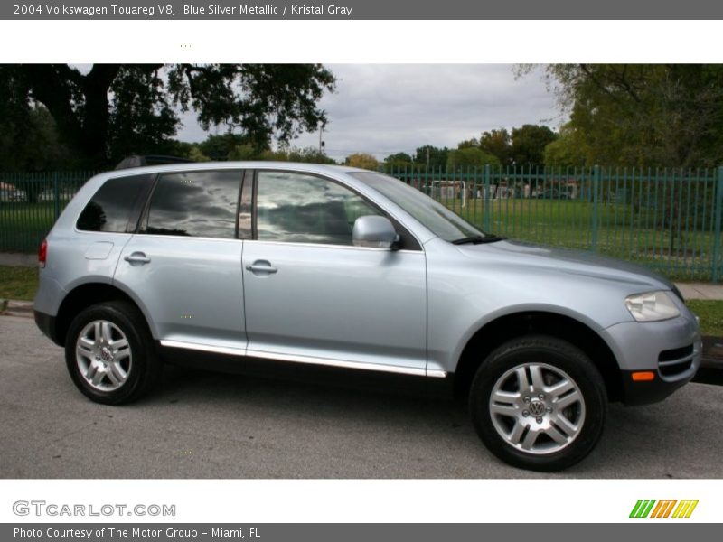 Blue Silver Metallic / Kristal Gray 2004 Volkswagen Touareg V8