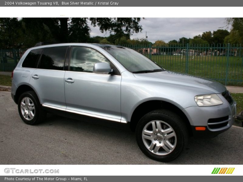 Blue Silver Metallic / Kristal Gray 2004 Volkswagen Touareg V8