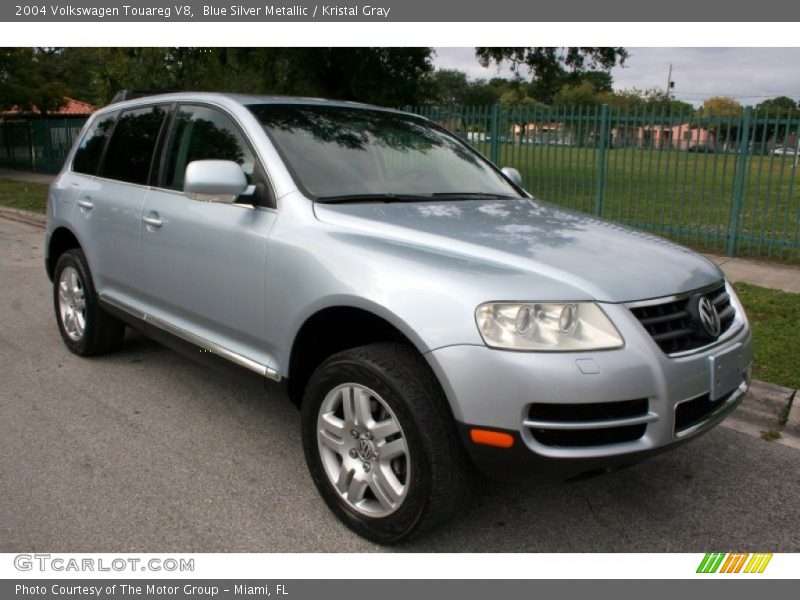 Blue Silver Metallic / Kristal Gray 2004 Volkswagen Touareg V8