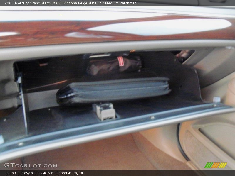 Arizona Beige Metallic / Medium Parchment 2003 Mercury Grand Marquis GS