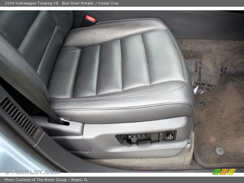 Blue Silver Metallic / Kristal Gray 2004 Volkswagen Touareg V8