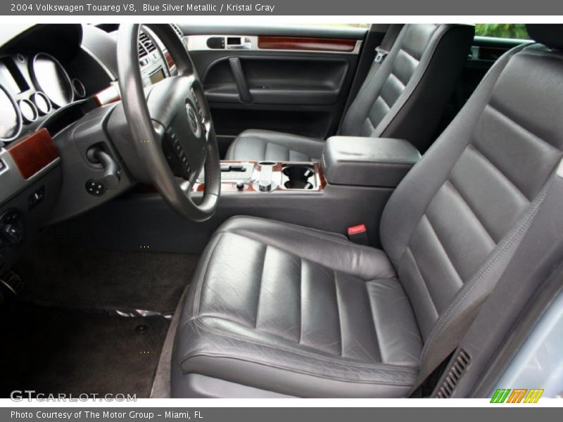 Blue Silver Metallic / Kristal Gray 2004 Volkswagen Touareg V8
