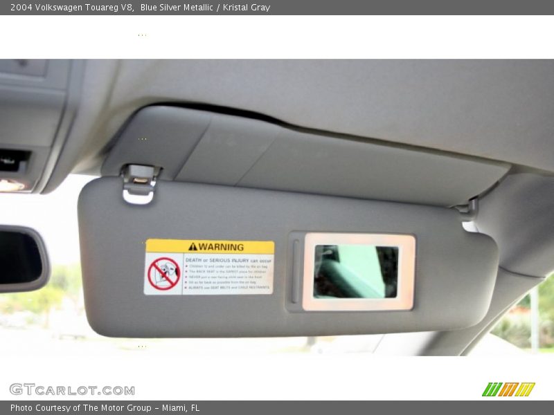 Blue Silver Metallic / Kristal Gray 2004 Volkswagen Touareg V8