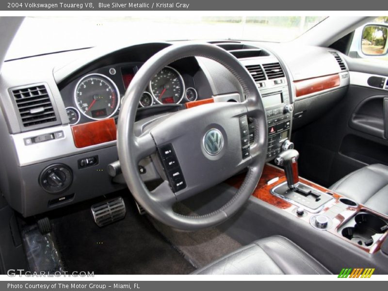 Blue Silver Metallic / Kristal Gray 2004 Volkswagen Touareg V8