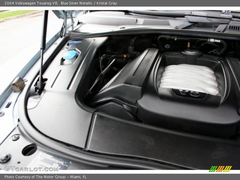 Blue Silver Metallic / Kristal Gray 2004 Volkswagen Touareg V8