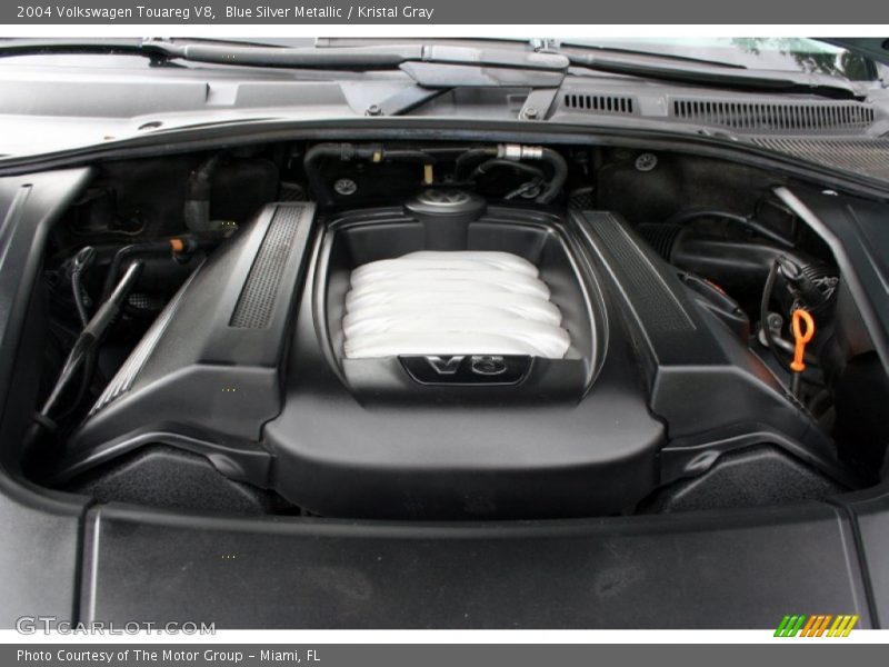 Blue Silver Metallic / Kristal Gray 2004 Volkswagen Touareg V8
