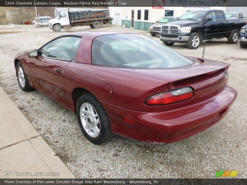  1994 Camaro Coupe Medium Patriot Red Metallic