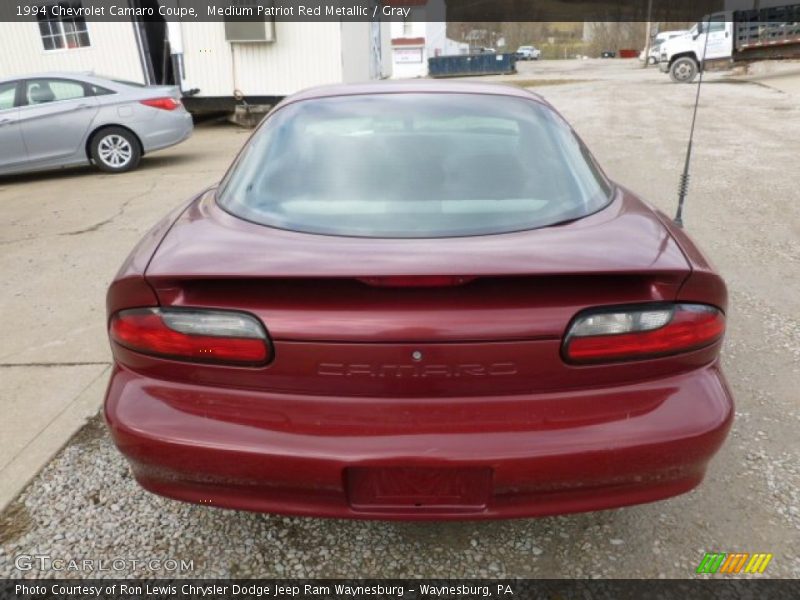 Medium Patriot Red Metallic / Gray 1994 Chevrolet Camaro Coupe
