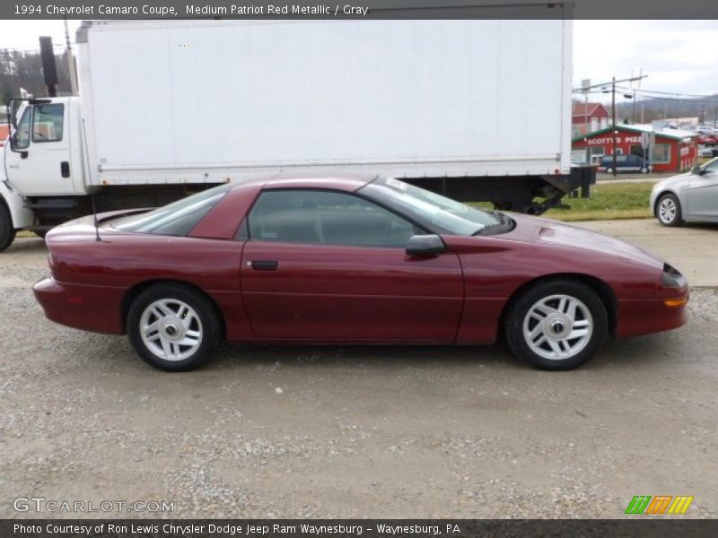 Medium Patriot Red Metallic / Gray 1994 Chevrolet Camaro Coupe