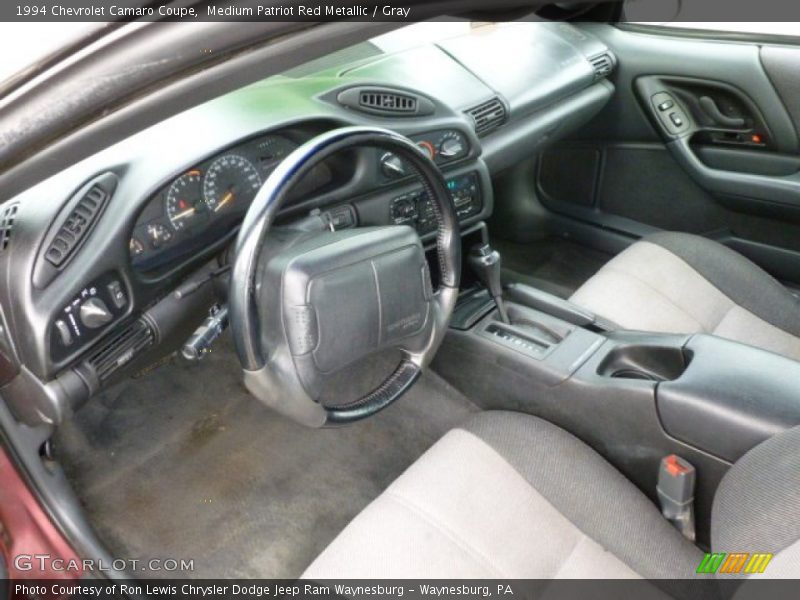 Gray Interior - 1994 Camaro Coupe 