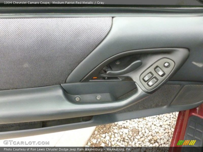 Medium Patriot Red Metallic / Gray 1994 Chevrolet Camaro Coupe