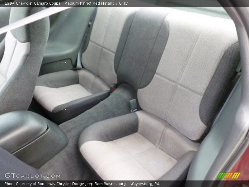 Rear Seat of 1994 Camaro Coupe