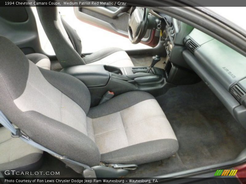 Medium Patriot Red Metallic / Gray 1994 Chevrolet Camaro Coupe
