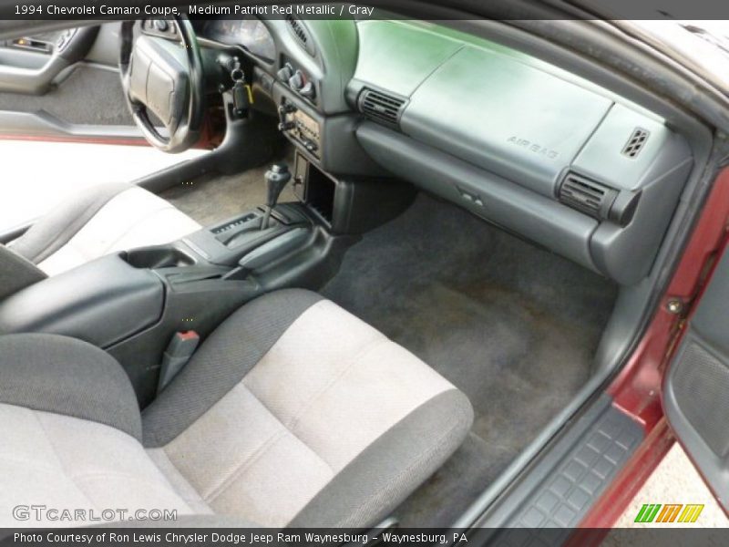 Medium Patriot Red Metallic / Gray 1994 Chevrolet Camaro Coupe