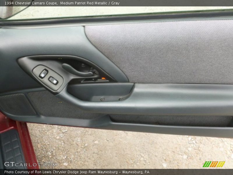 Medium Patriot Red Metallic / Gray 1994 Chevrolet Camaro Coupe