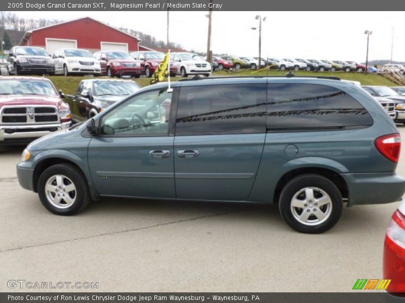 Magnesium Pearl / Medium Slate Gray 2005 Dodge Grand Caravan SXT
