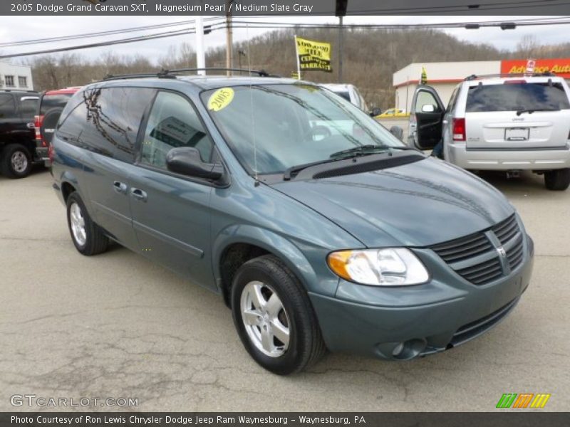 Magnesium Pearl / Medium Slate Gray 2005 Dodge Grand Caravan SXT