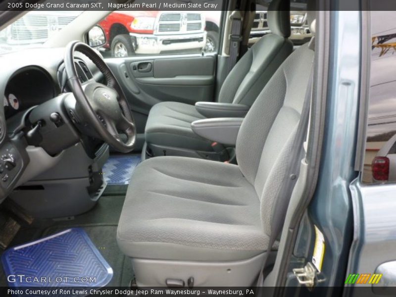 Magnesium Pearl / Medium Slate Gray 2005 Dodge Grand Caravan SXT