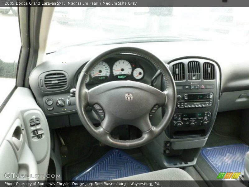 Magnesium Pearl / Medium Slate Gray 2005 Dodge Grand Caravan SXT
