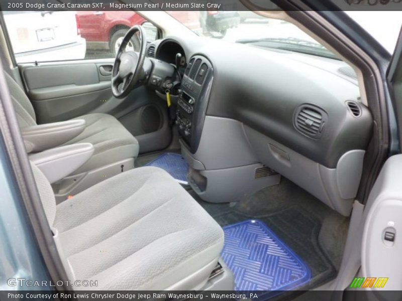 Magnesium Pearl / Medium Slate Gray 2005 Dodge Grand Caravan SXT
