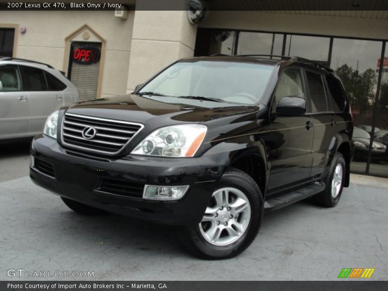Black Onyx / Ivory 2007 Lexus GX 470