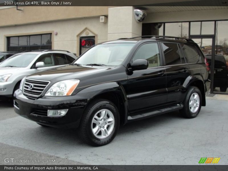 Black Onyx / Ivory 2007 Lexus GX 470