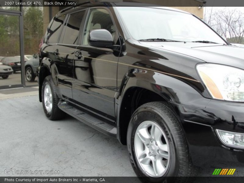 Black Onyx / Ivory 2007 Lexus GX 470